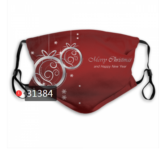 2020 Merry Christmas Dust mask with filter 39->mlb dust mask->Sports Accessory